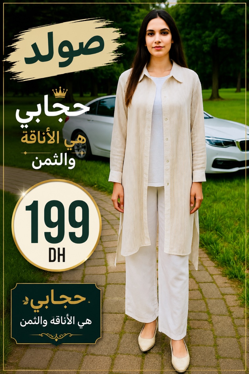Long shirt and pants set