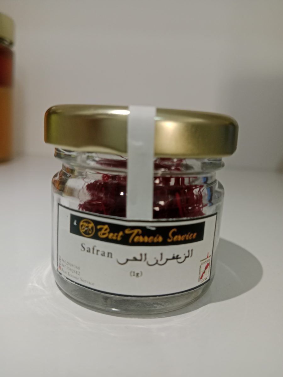 Pot de Safran Pur 1g origine iran