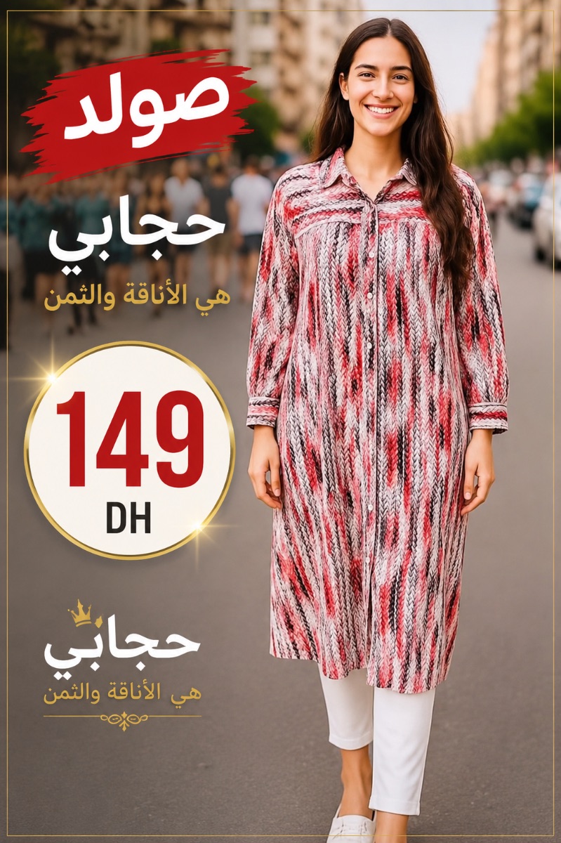 Robe longue imprimée à col chemise