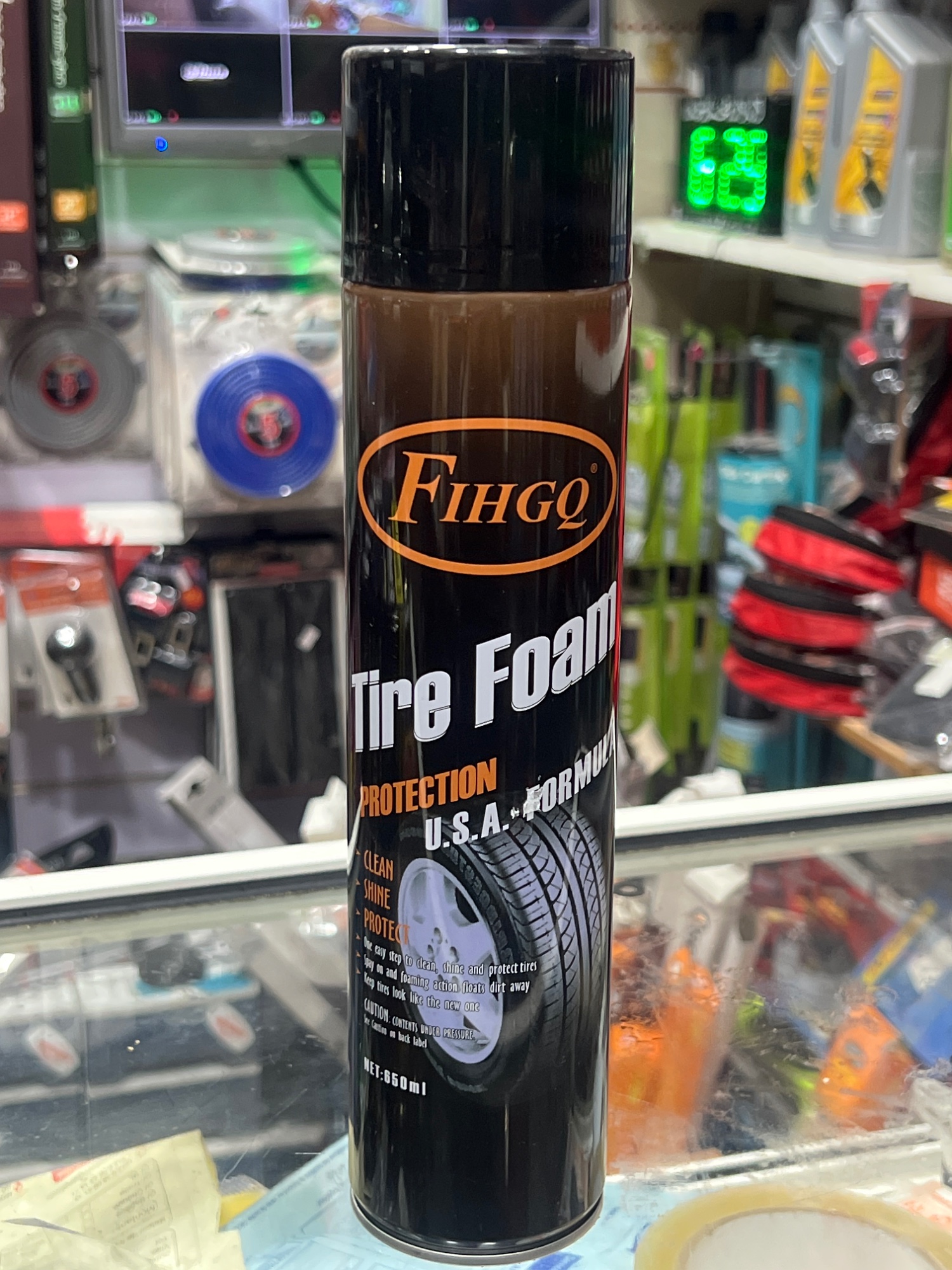 Fihgo U.S.A Formula Tire Foam Cleaner