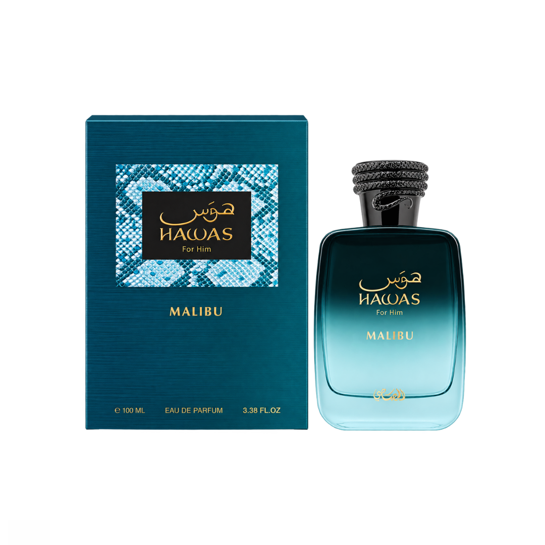 Hawas malibu rasasi | ماء عطر 100 مل