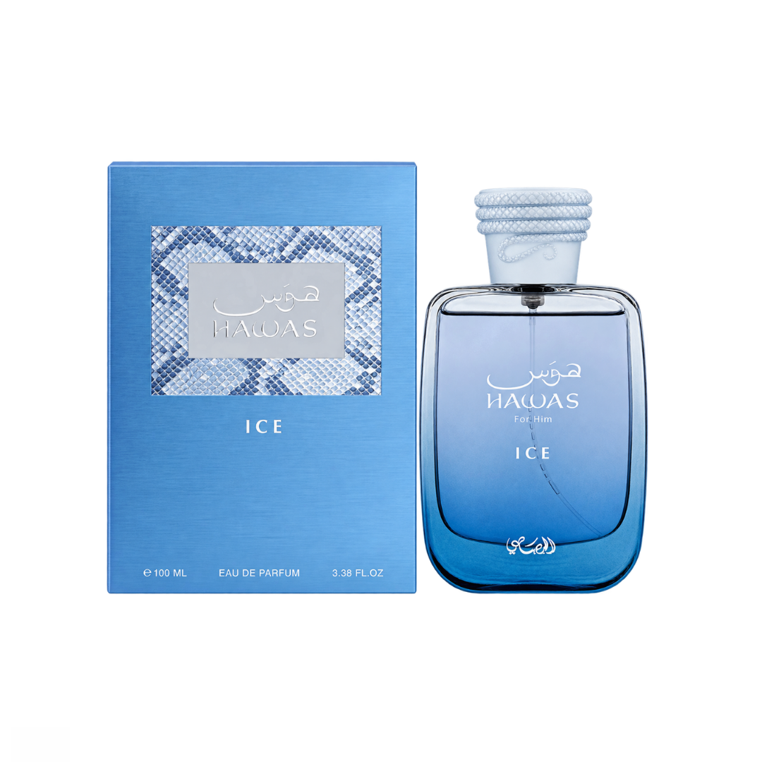 Hawas ice rasasi | ماء عطر 100 مل
