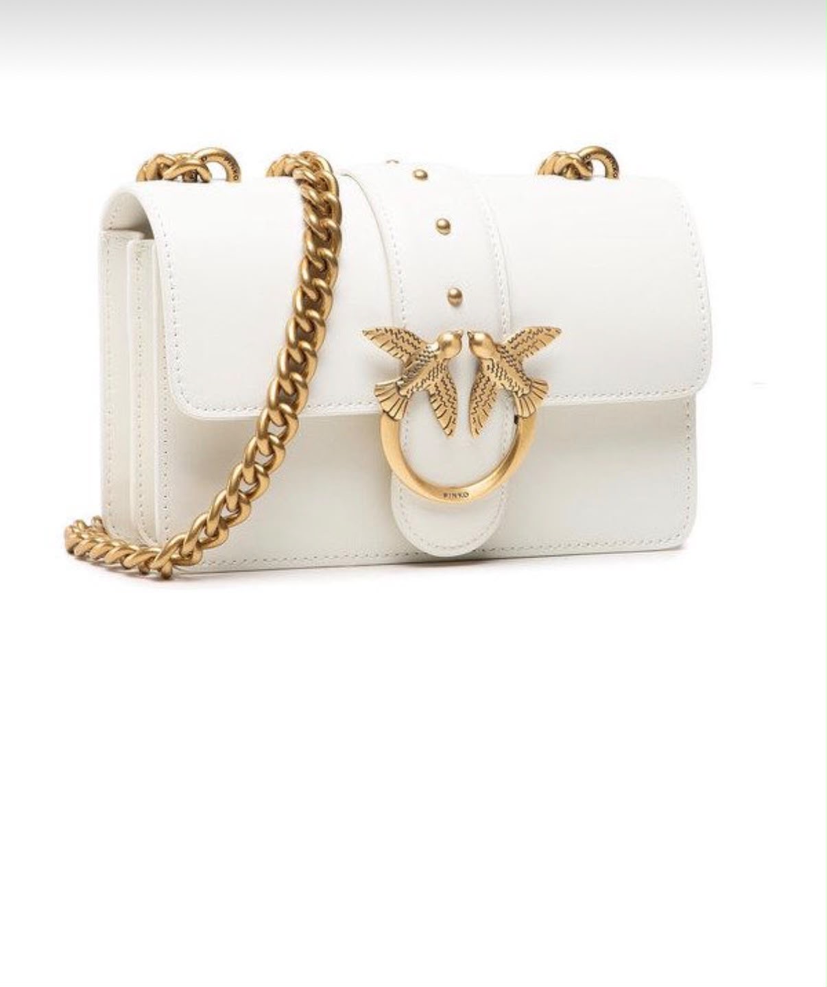 Sac bandoulière Pinko Love Lady blanc
