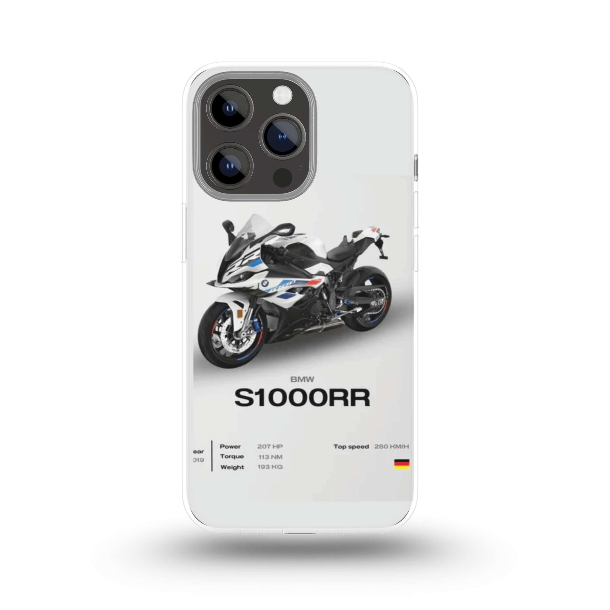 جراب هاتف BMW S1000RR أزرق - الإصدار الحصري