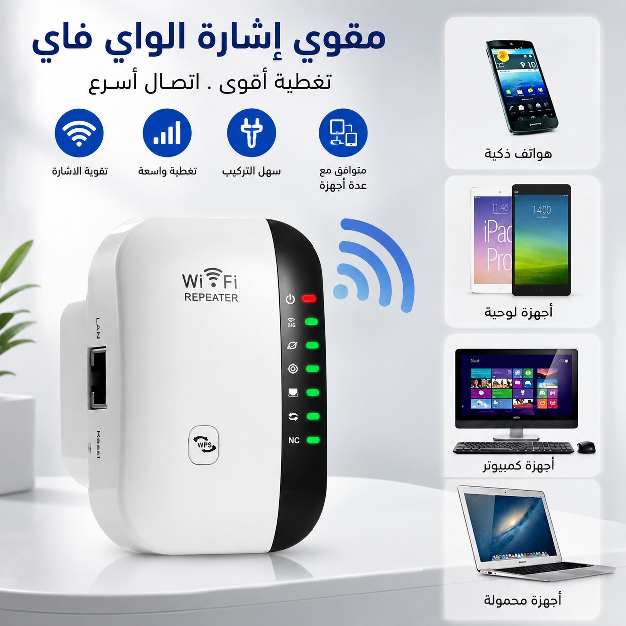 Répéteur WiFi amplificateur de signal