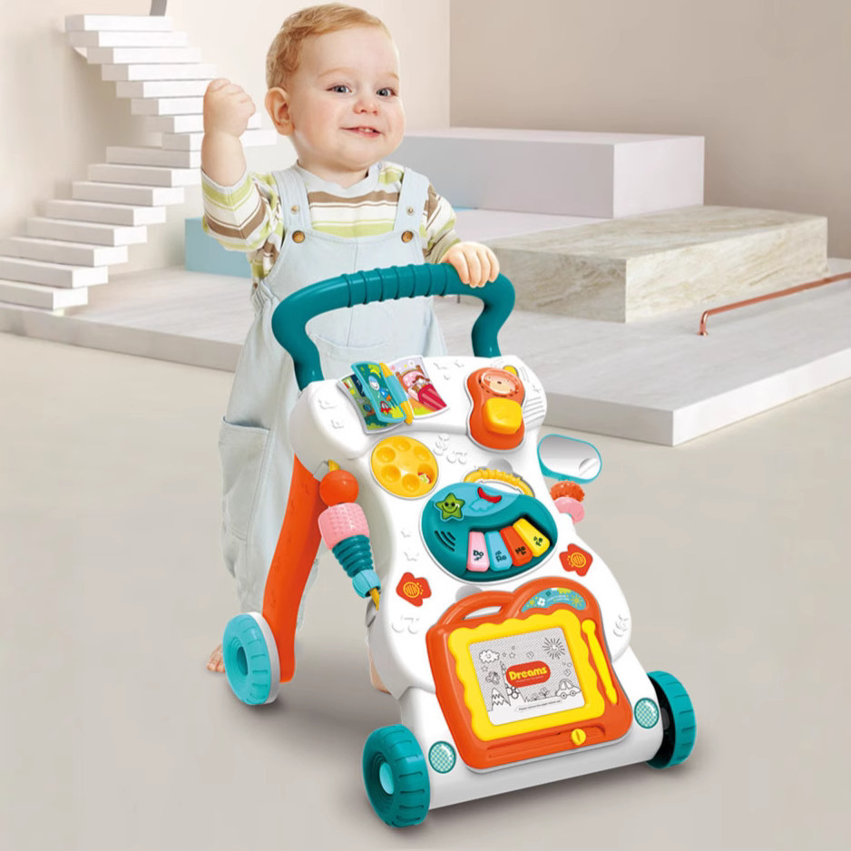 Multifunctional Interactive Baby Walker