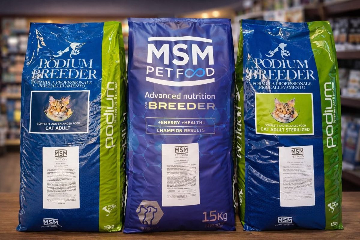 Croquettes Podium Breeder Chat Adulte MSM Pet Food
