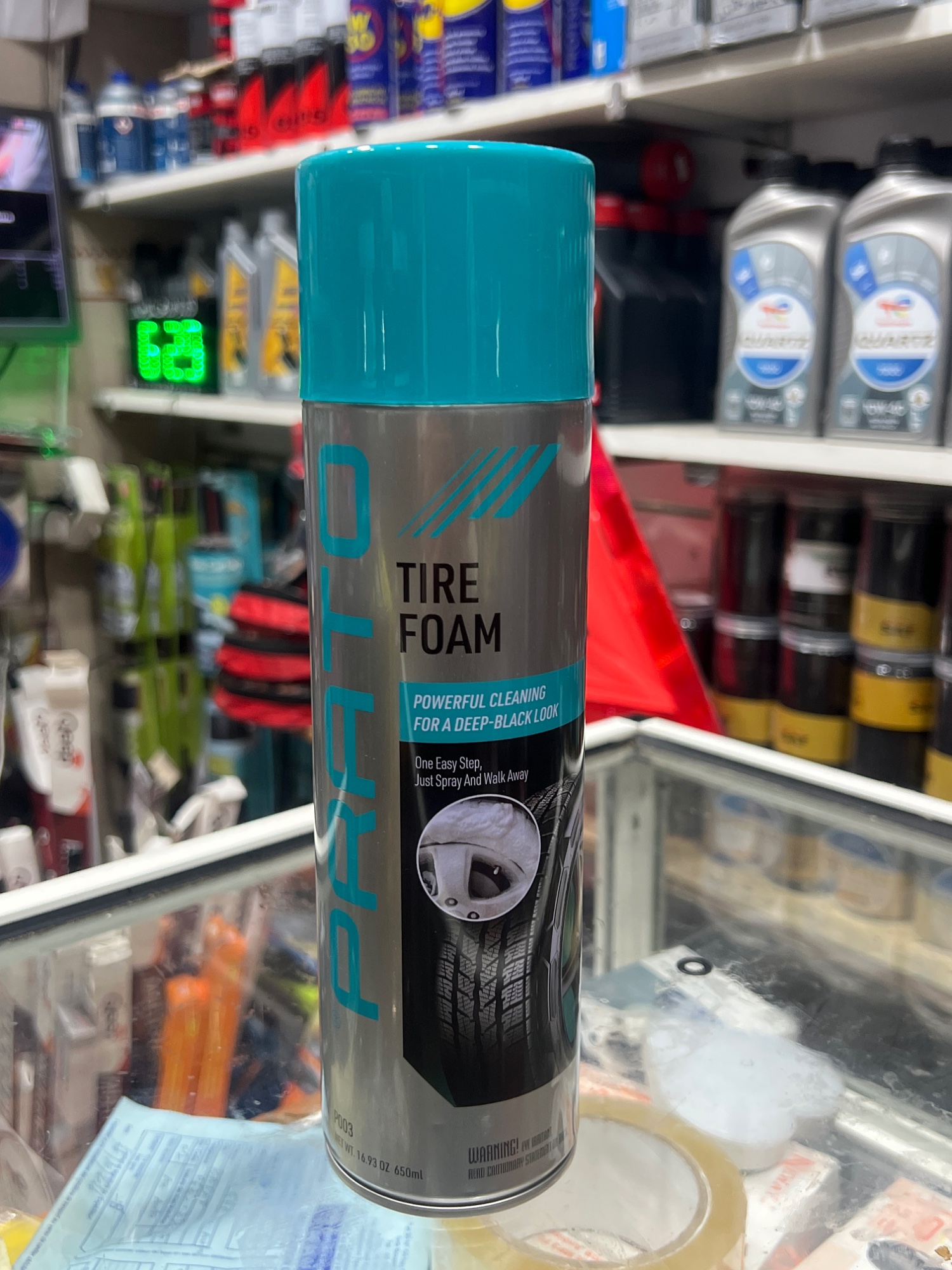 Prato Tire Foam Cleaner