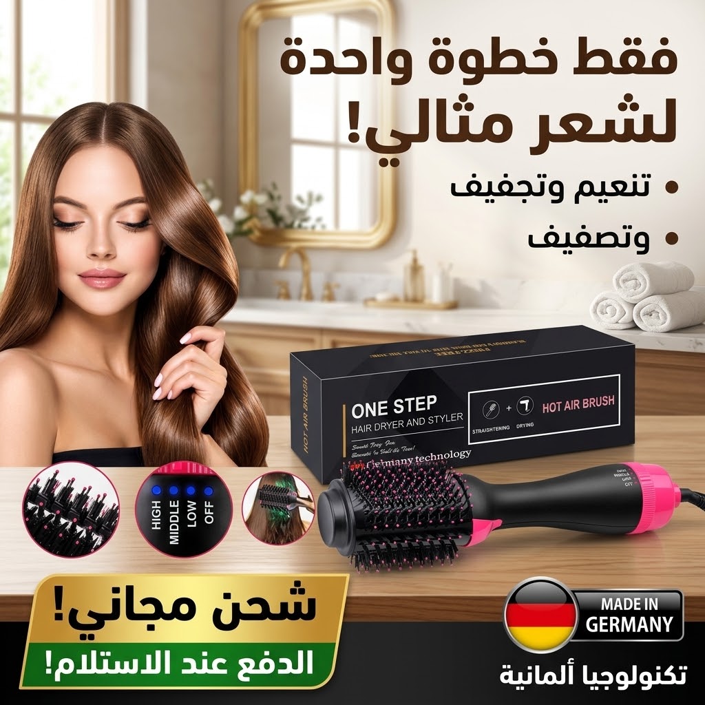 Brosse soufflante lissante One Step