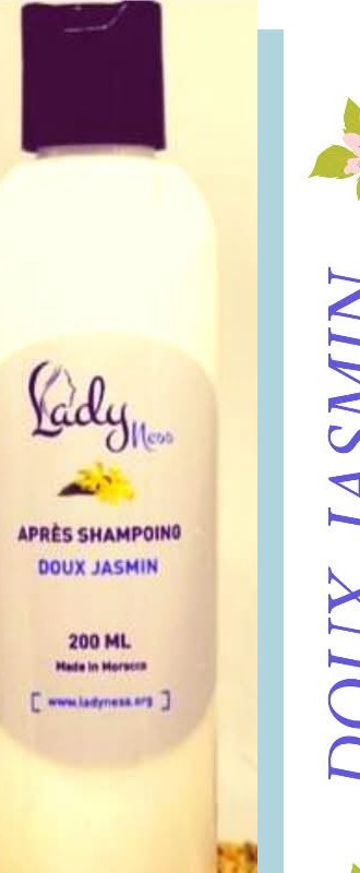Après-shampoing Ladyness 200 ml, jasmin ou fleur d'oranger