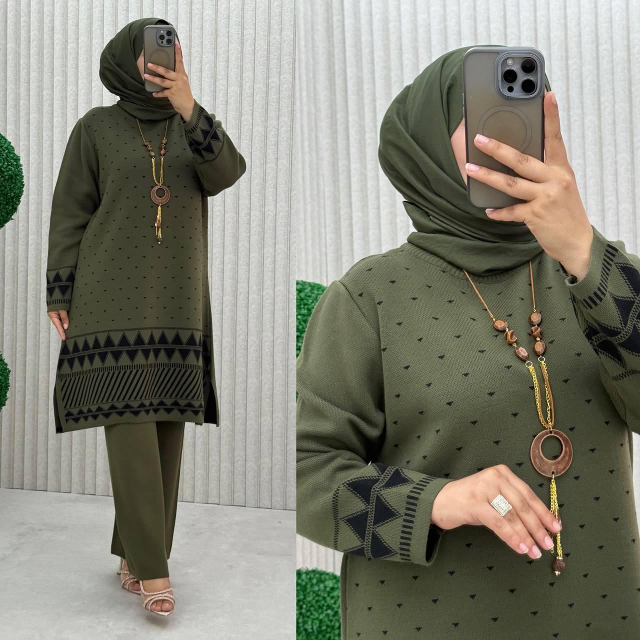 Ensemble pull long et pantalon