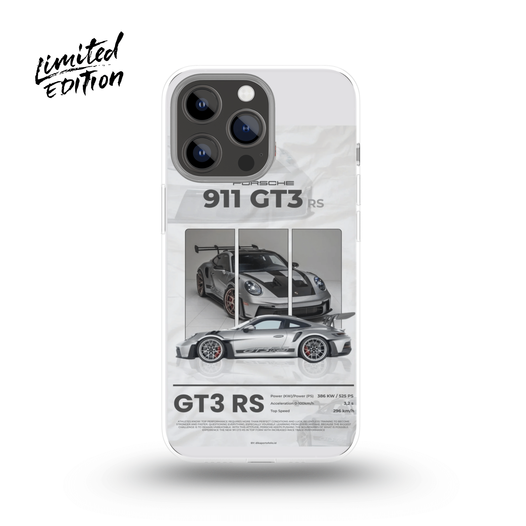غطاء هاتف 911 GT3 RS - إصدار محدود
