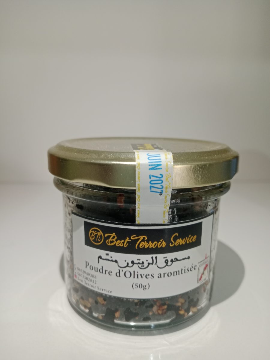 مسحوق الزيتون المنسم بيست تروا سيرفيس 50غ